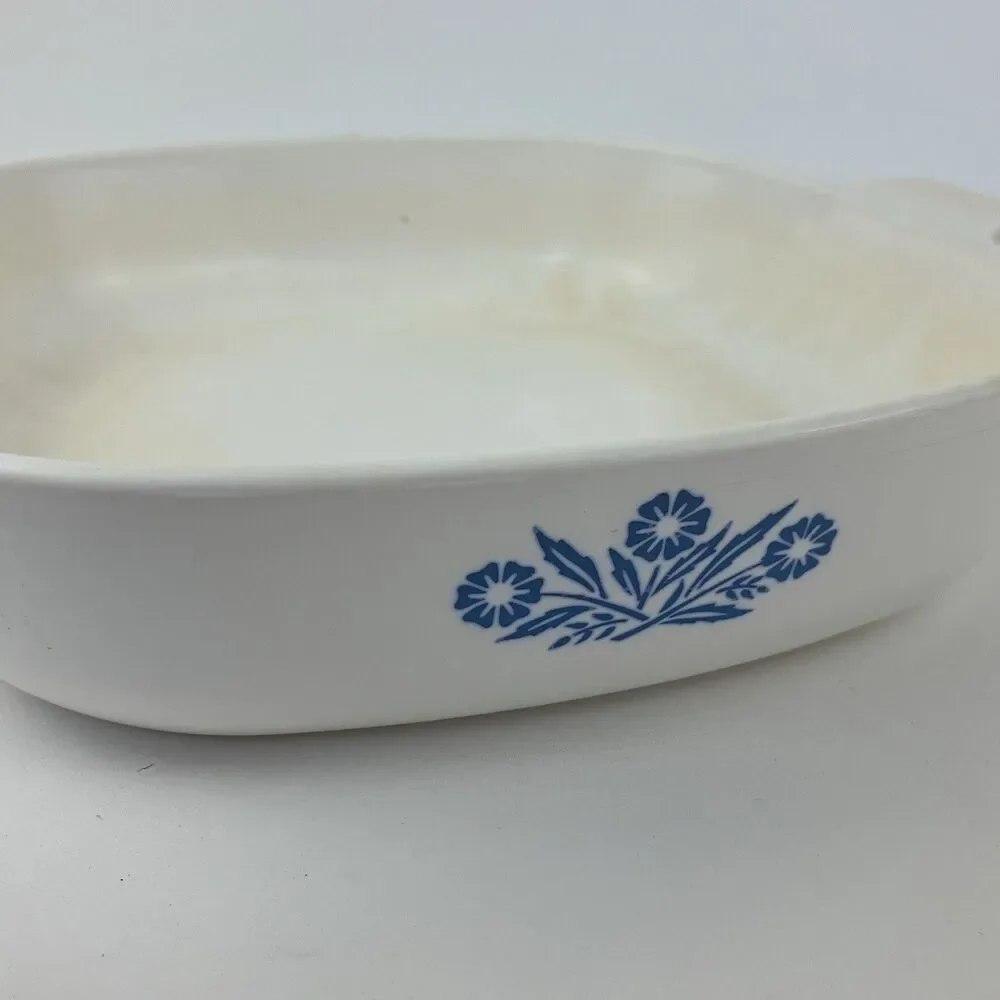 Corning Ware Blue Cornflower Casserole Dish Full Set w/ Lids | 1-1/2 quart